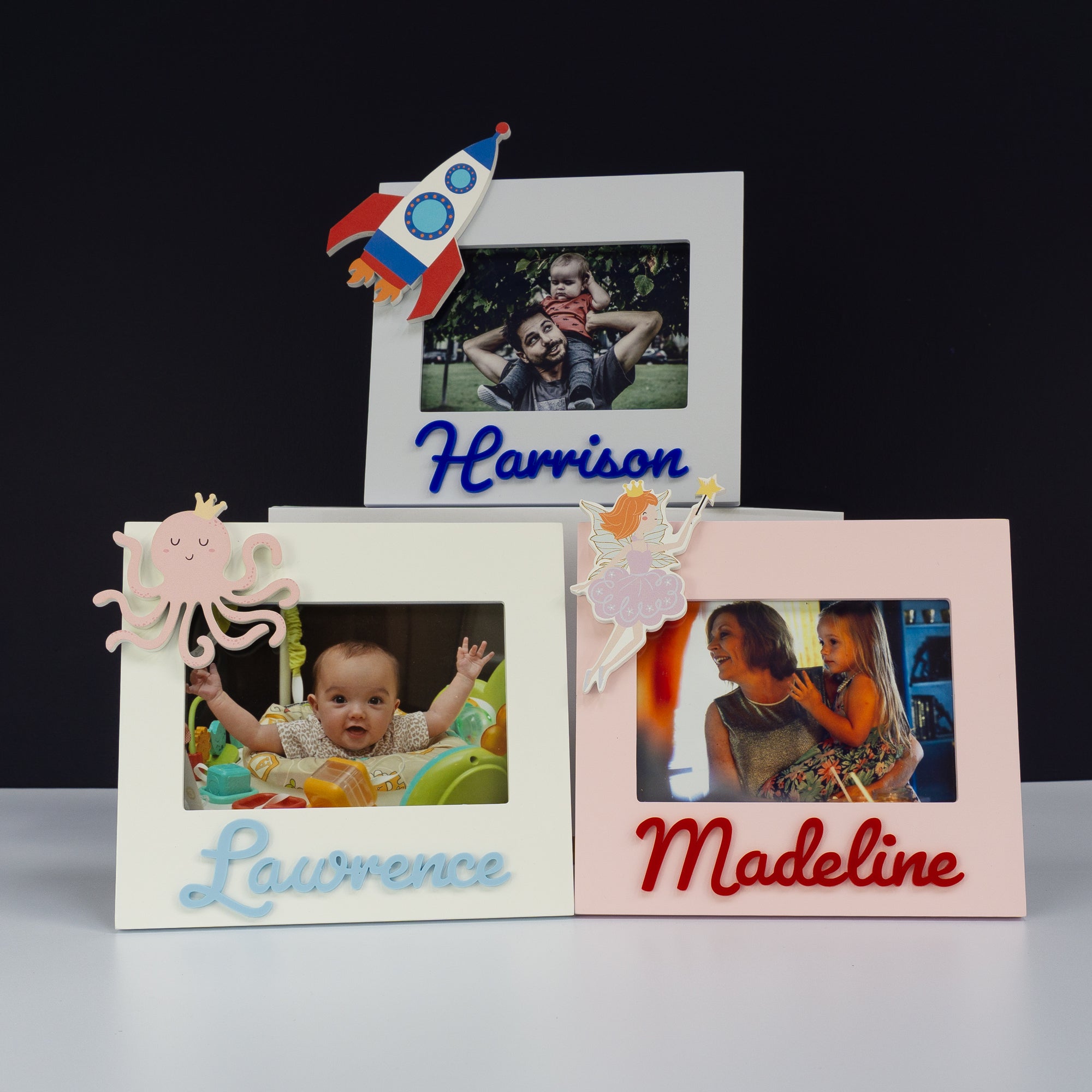 Personalised child's photo frame