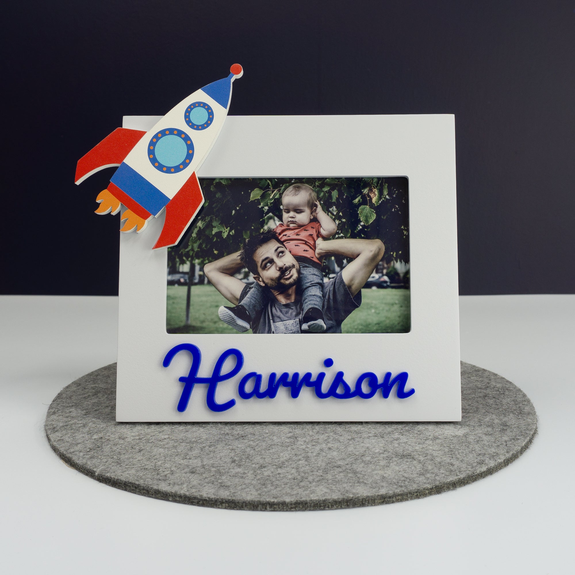 Personalised child's photo frame
