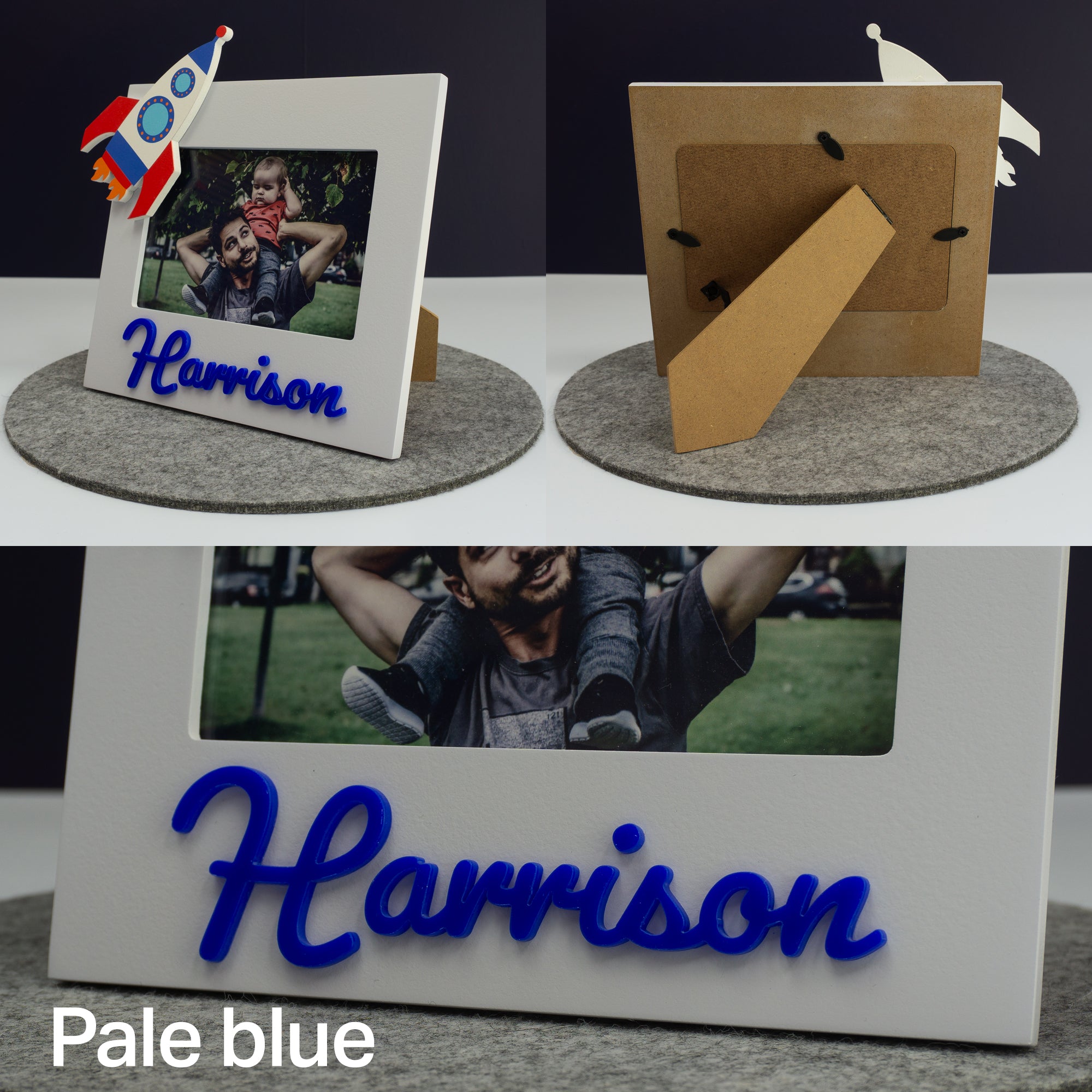 Personalised child's photo frame