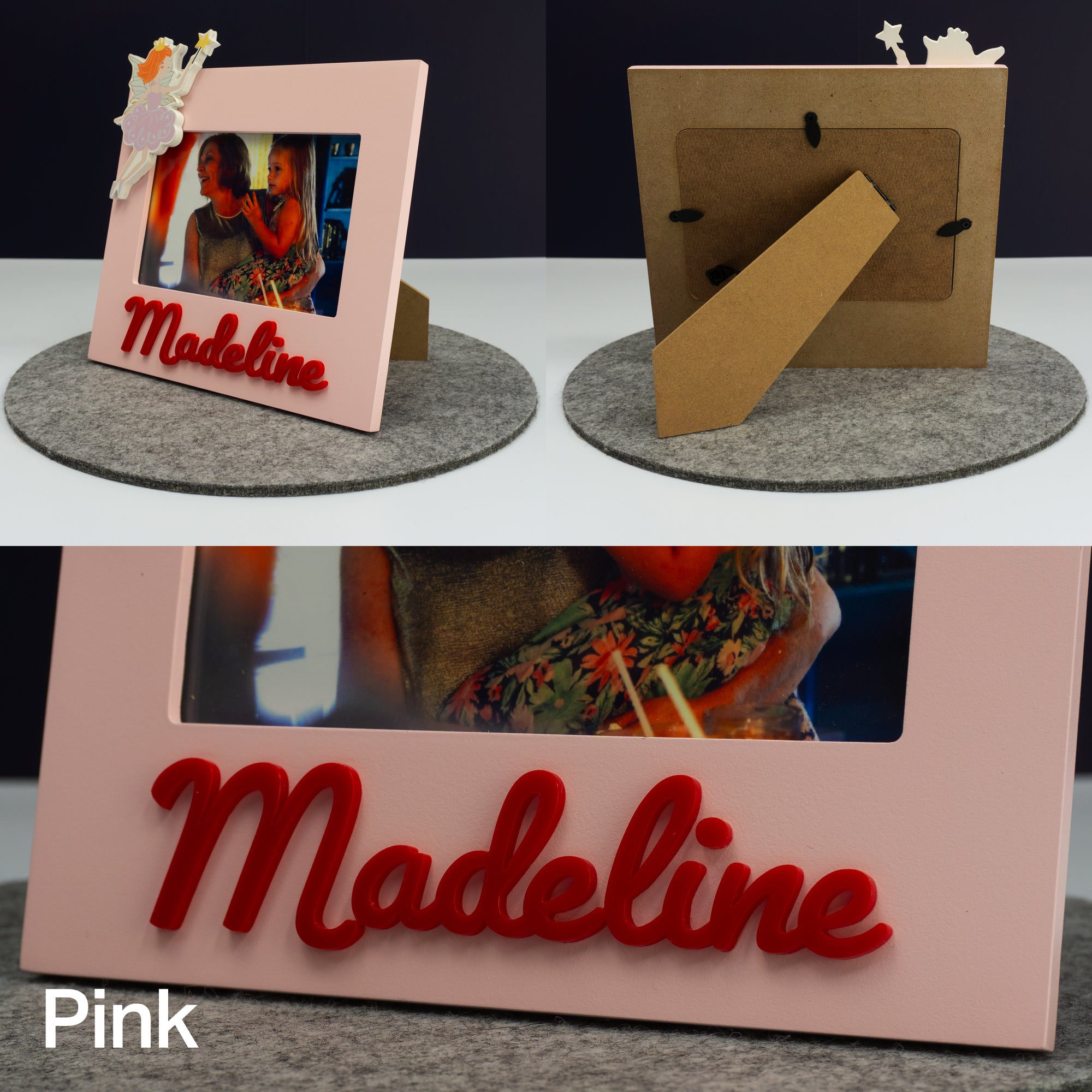 Personalised child's photo frame