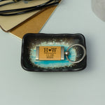 Personalised keyring for couples