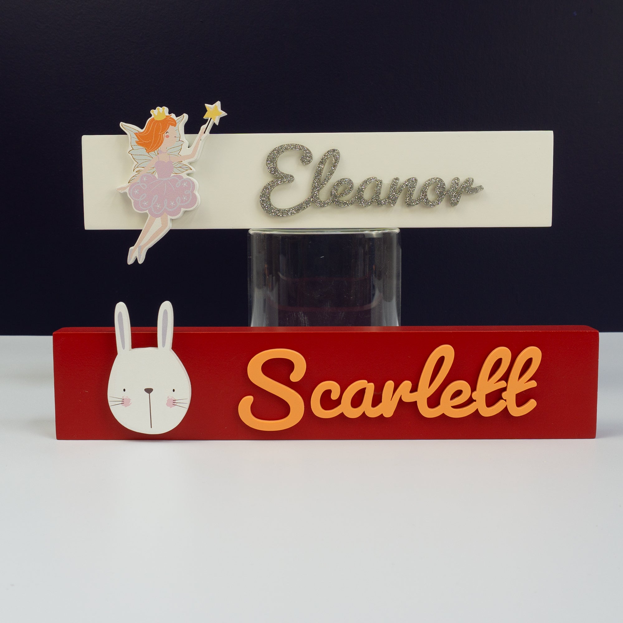 Personalised child's bedroom name plaque