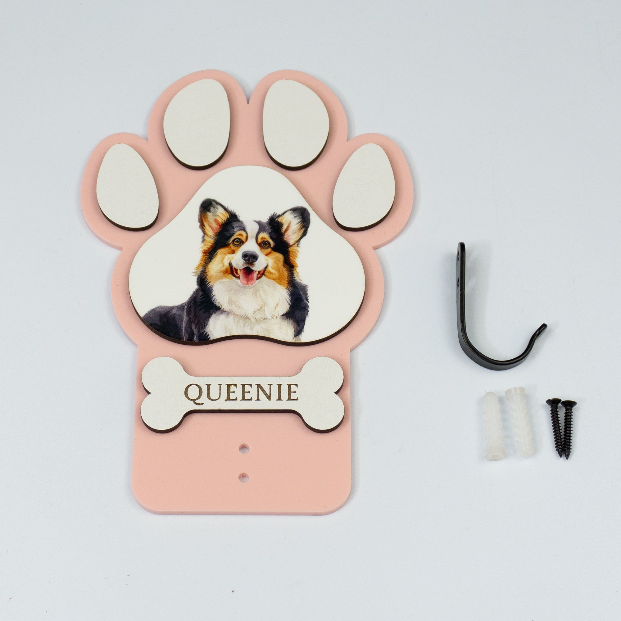Personalised Dog Lead hanger