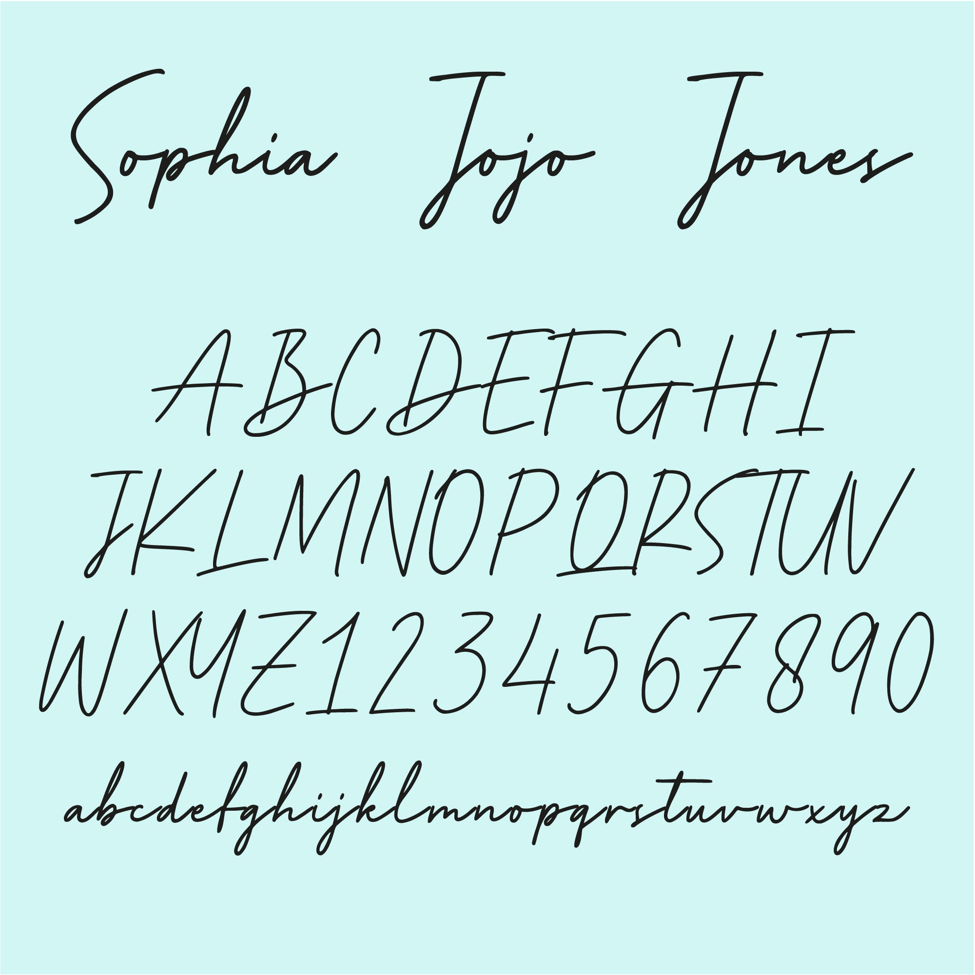 Personalised mini light up LED sign. Cursive text name plaque