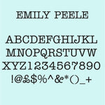 Personalised keyring for couples