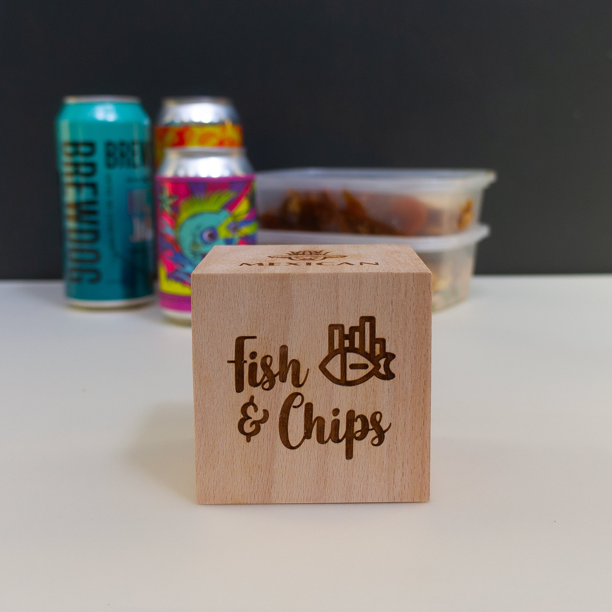 Take away food decision making dice