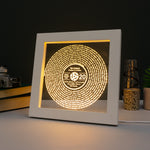 Personalised 20th birthday favourite song LED sign