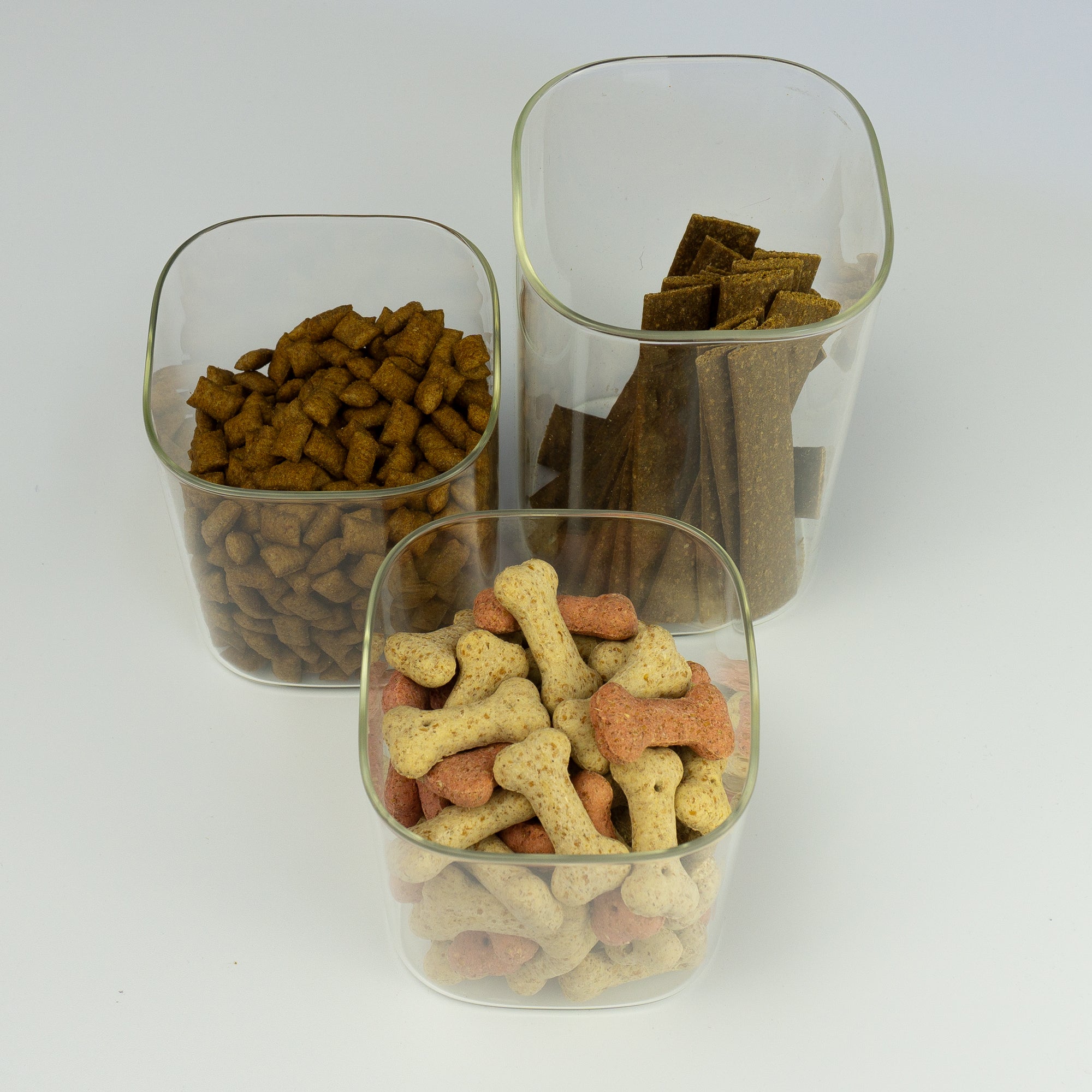 Personalised dog treat glass jar