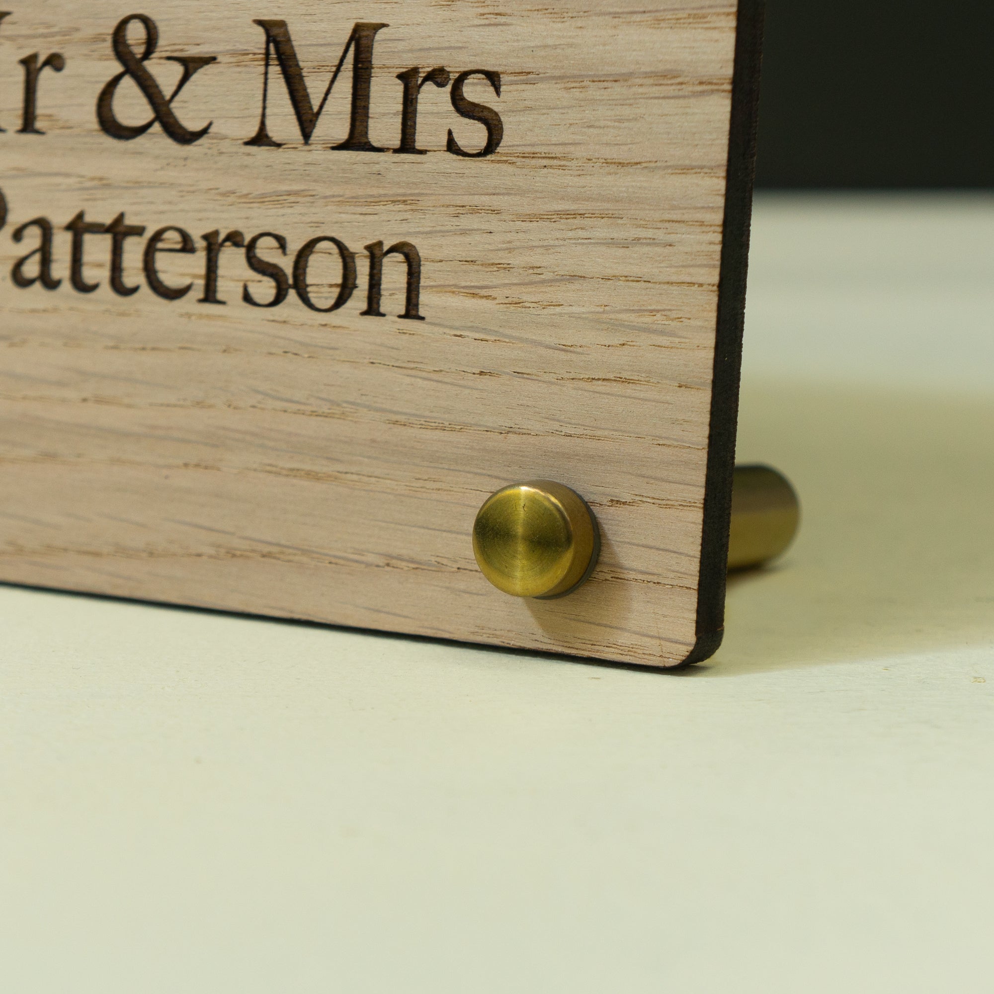 Custom wedding wooden photo frame. Custom engraved freestanding picture display board for newly wed couples
