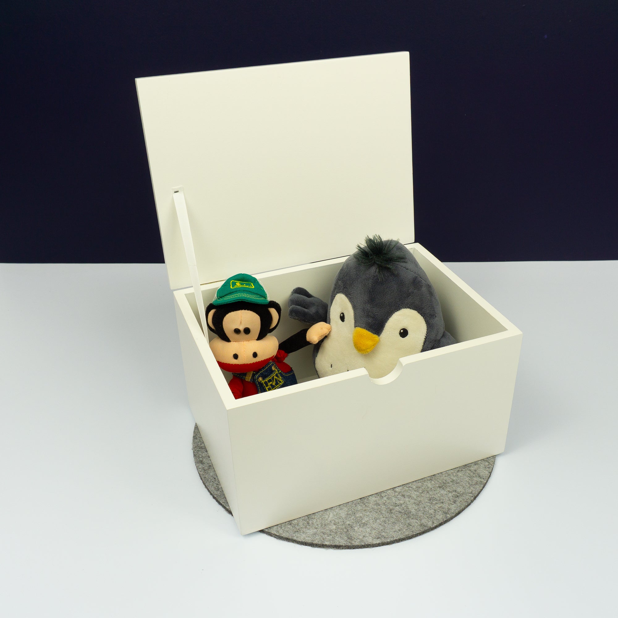 Personalised child's cartoon memory box