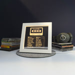 Personalised mixtape light up LED artwork