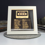 Personalised mixtape light up LED artwork