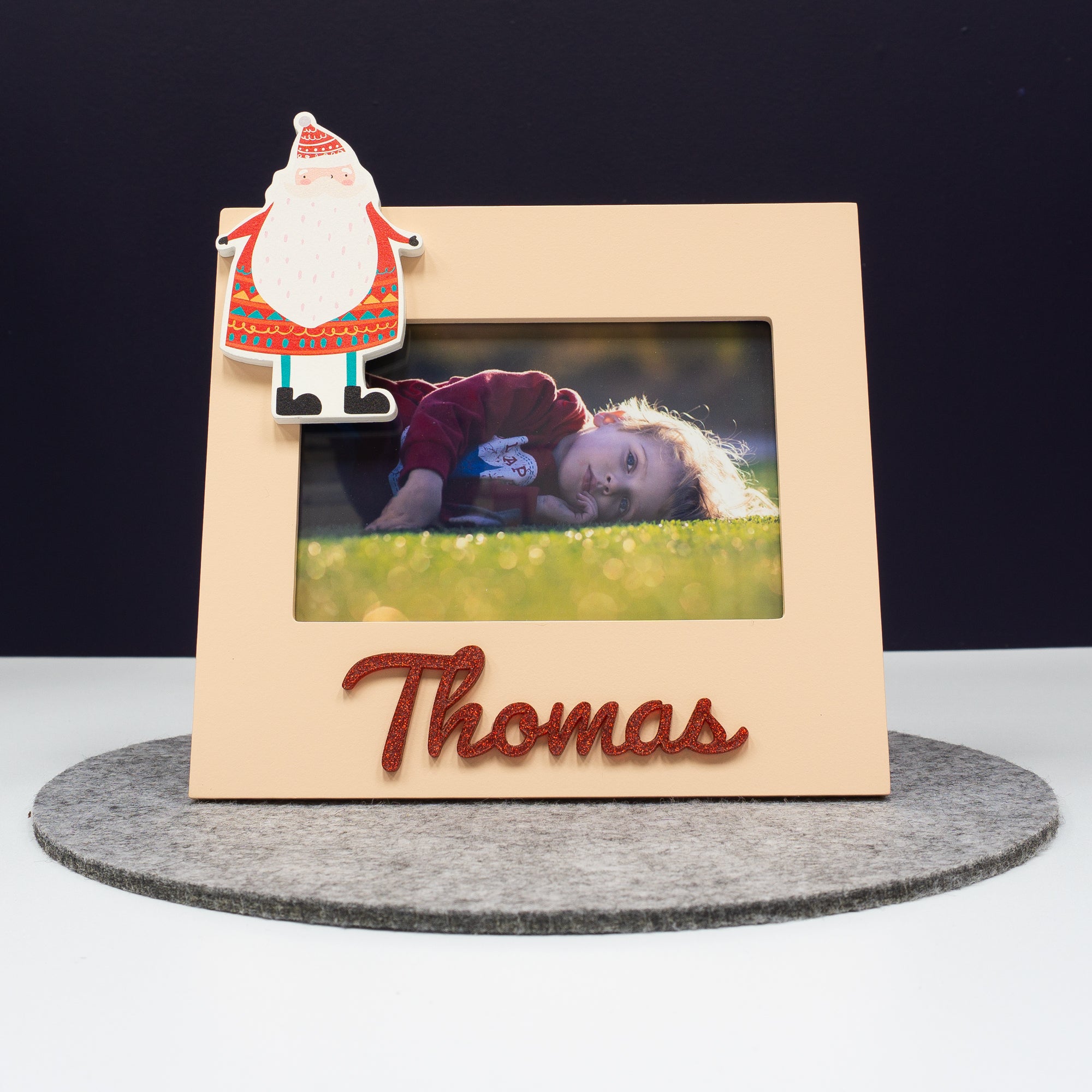 Personalised child's photo frame