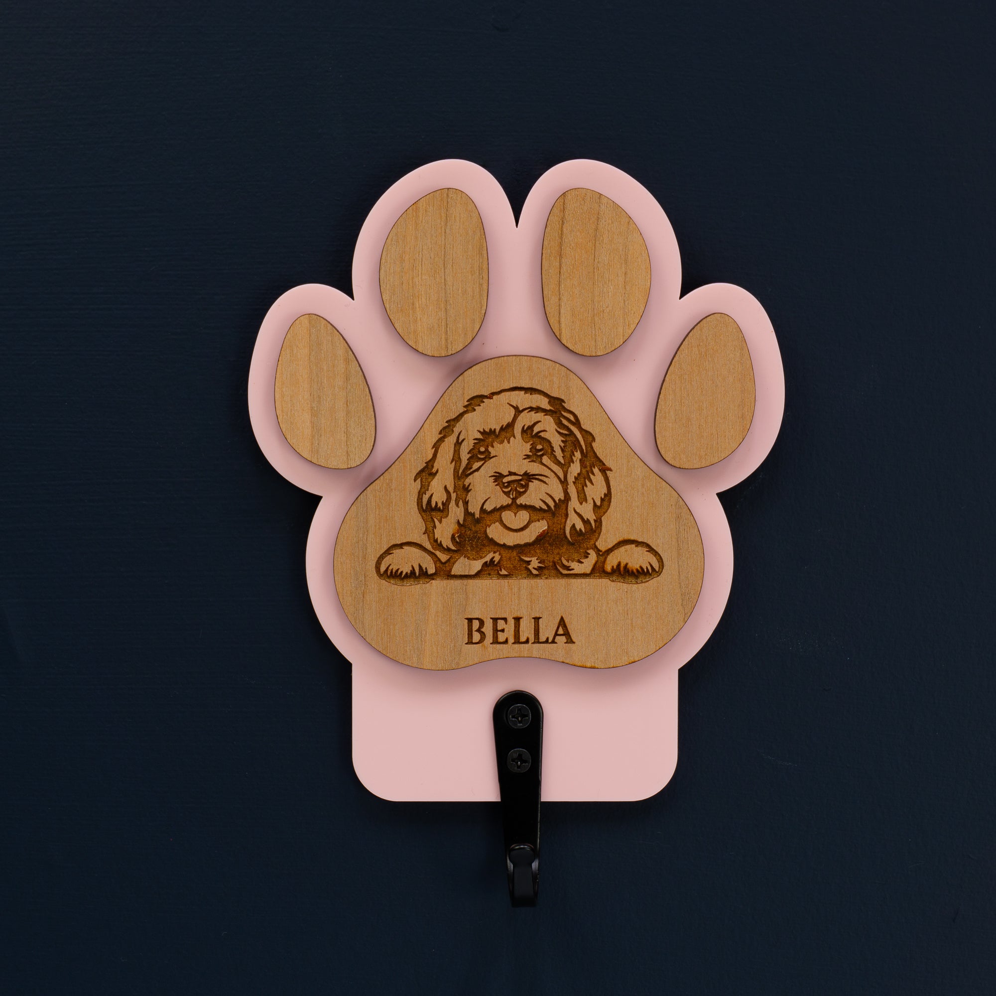 Personalised Dog Lead hanger