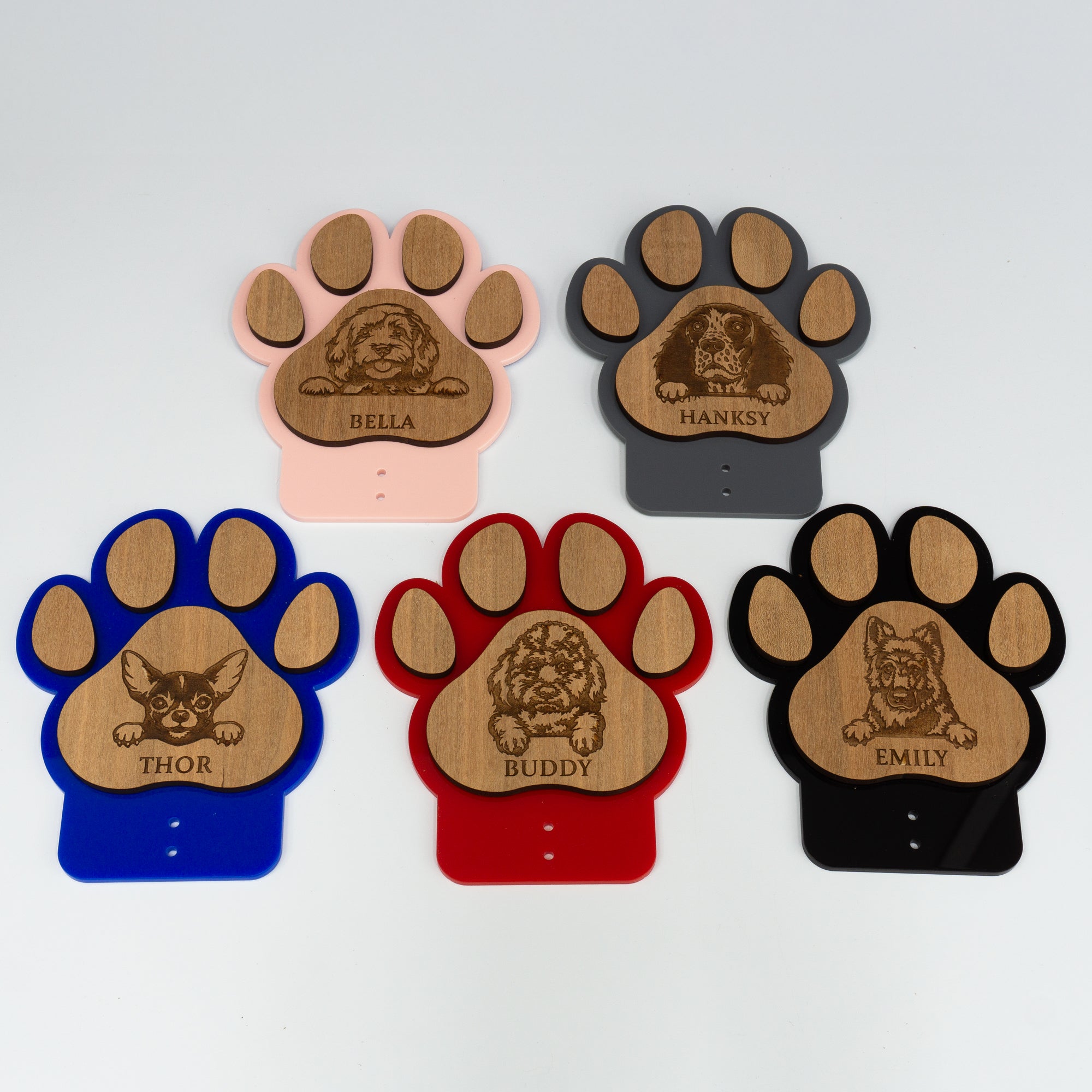 Personalised Dog Lead hanger