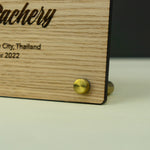 Photo gift idea for couples. Personalised photo frame. Relationship milestones anniversary