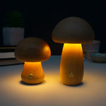 Rechargeable mushroom desk lamps