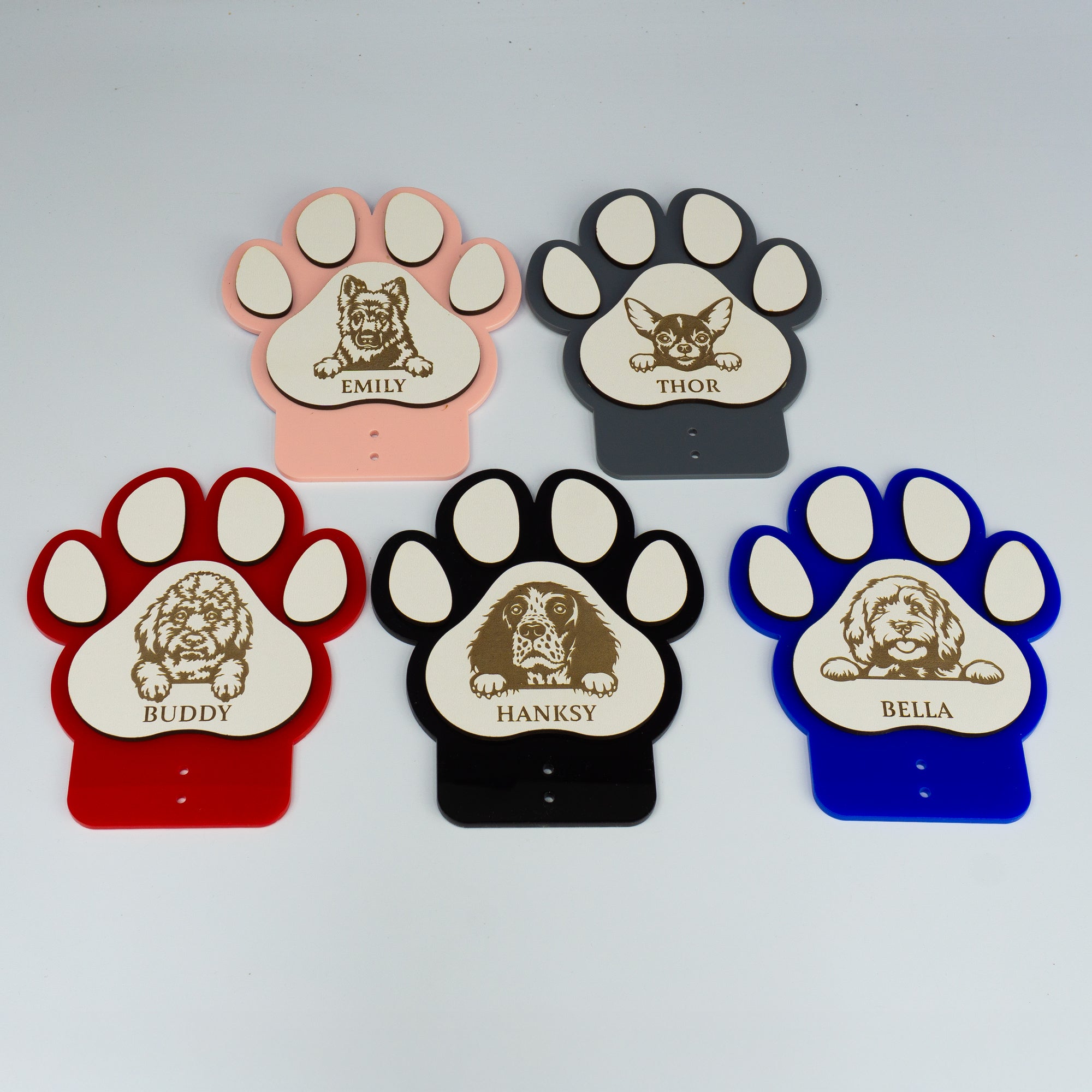 Personalised Dog Lead hanger