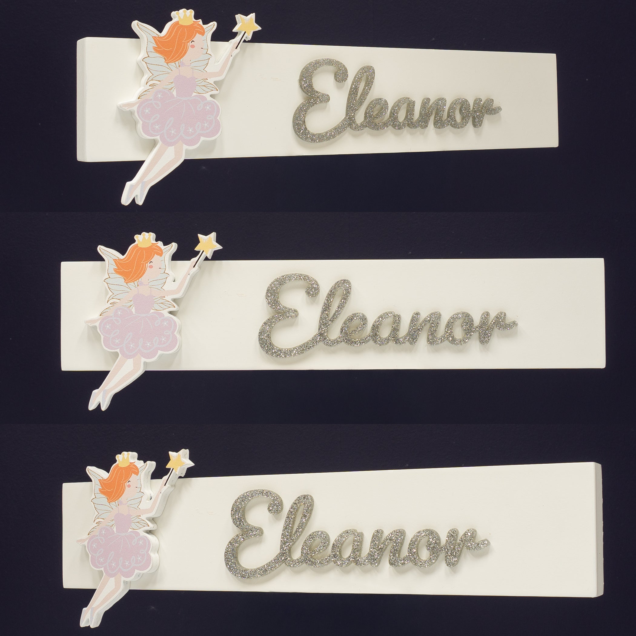 Personalised child's bedroom name plaque