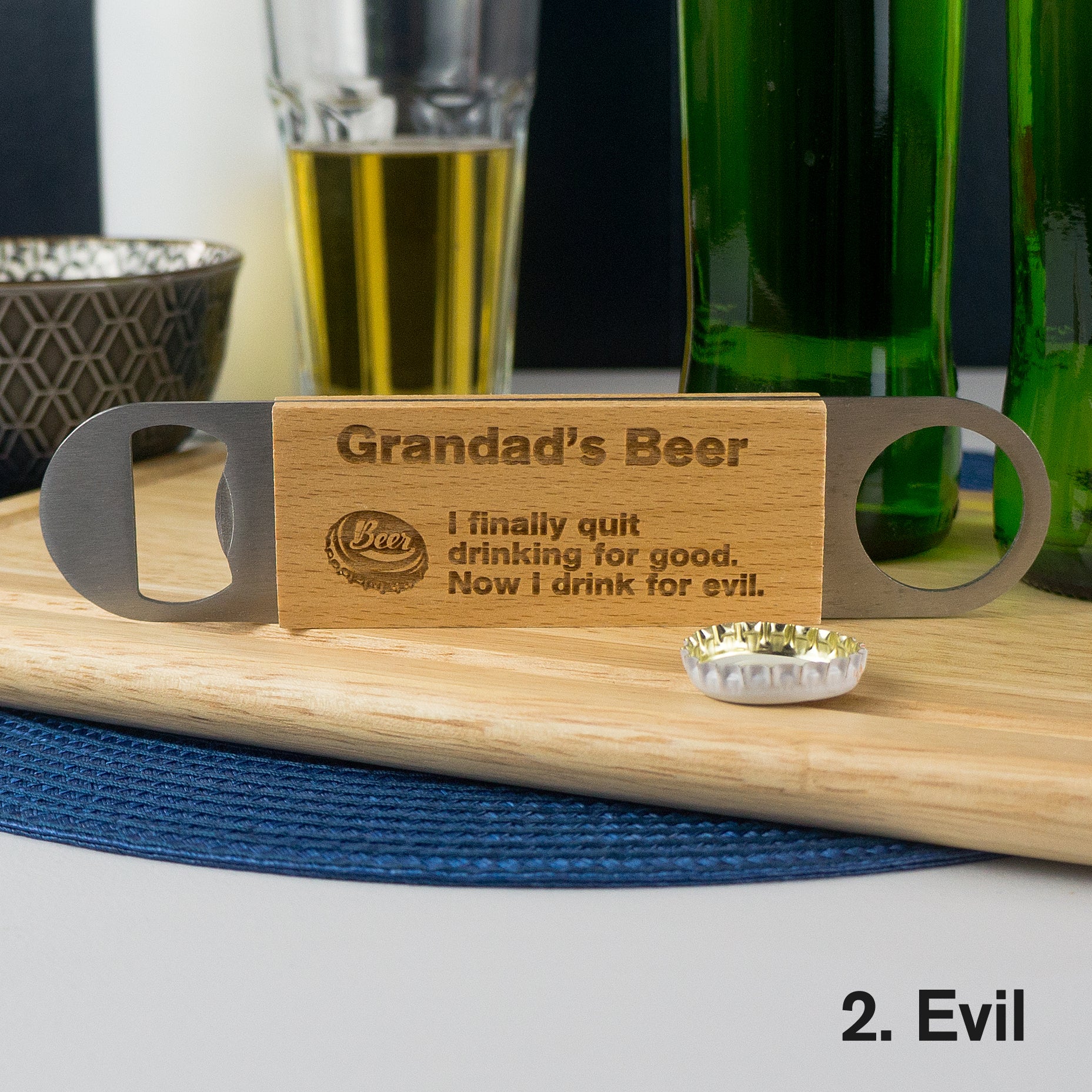 Beer bottle opener