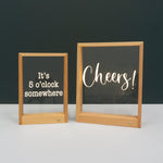 Wireless It's 5 o'clock somewhere light up LED quote sign