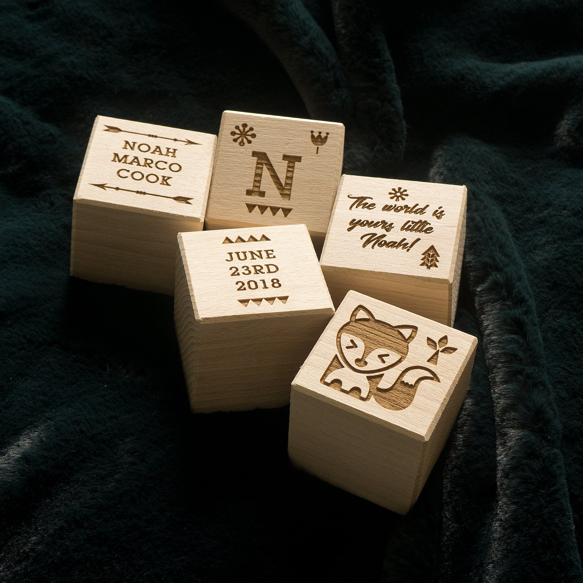 Adventure wooden building blocks