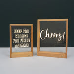 Wireless keep the change you filthy animal light up LED quote sign