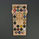 Beer bottle cap display board
