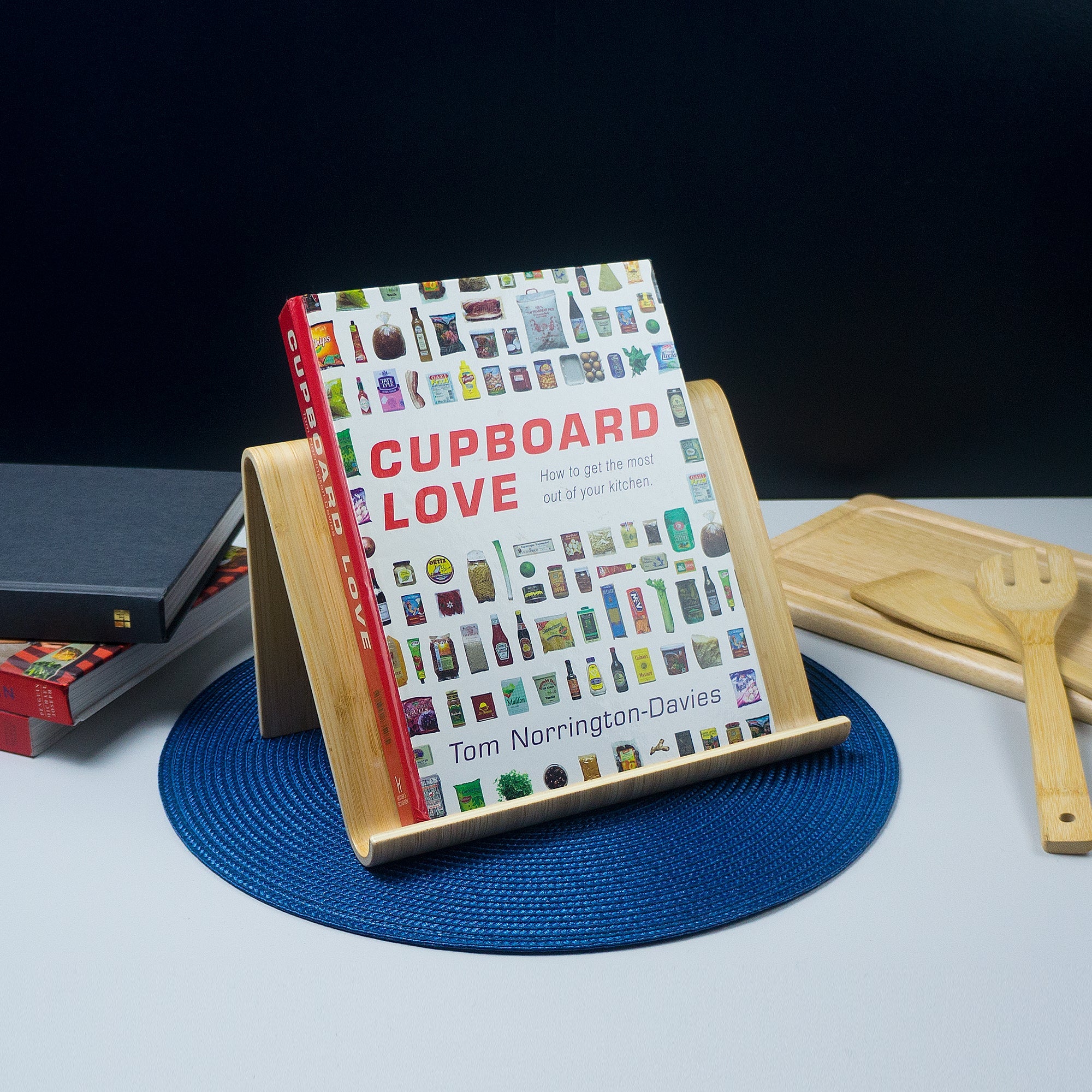 Personalised 60th Birthday present Custom engraved recipe book holder tablet stand