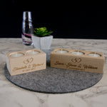 Relationship wedding annniversary candle holder