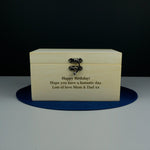 Beard grooming accessory storage box