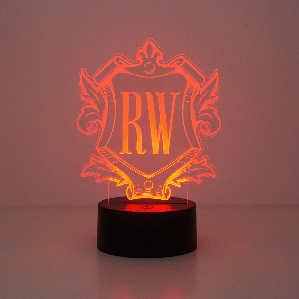 Regal monogram LED sign