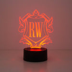 Regal monogram LED sign