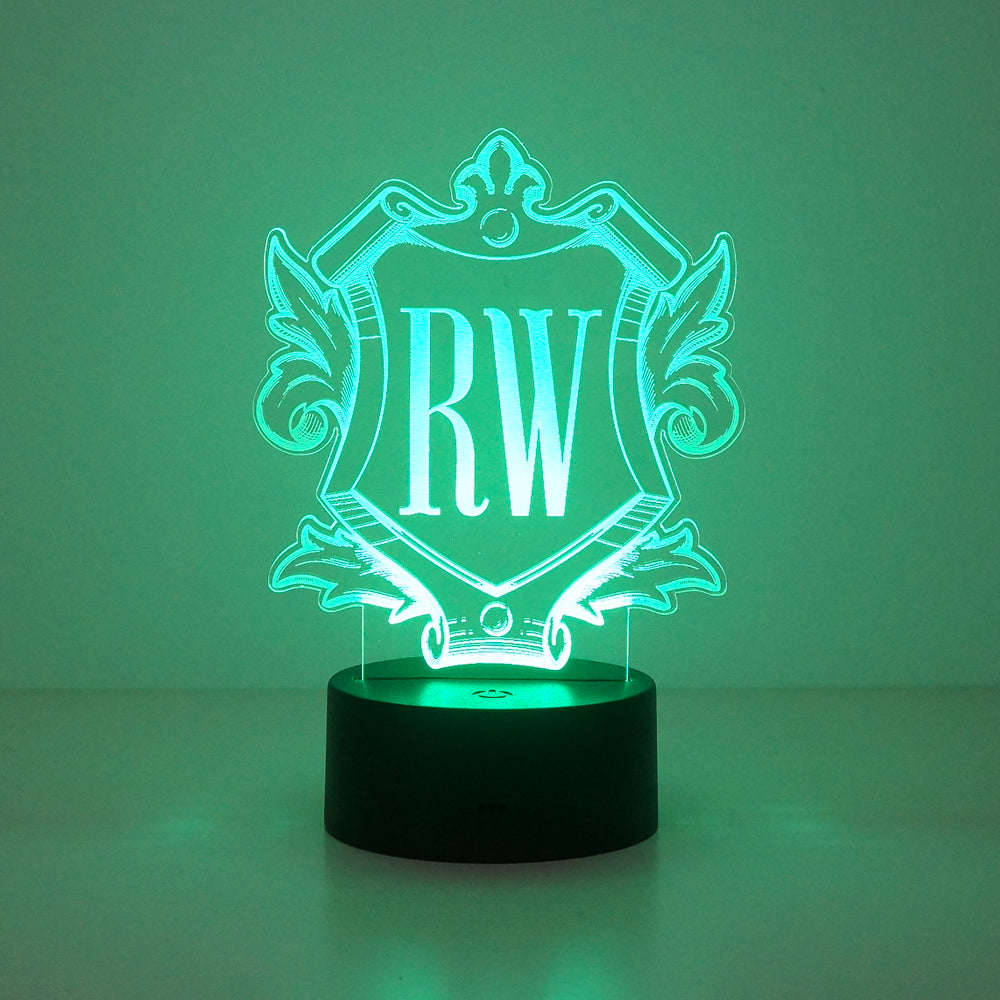 Regal monogram LED sign