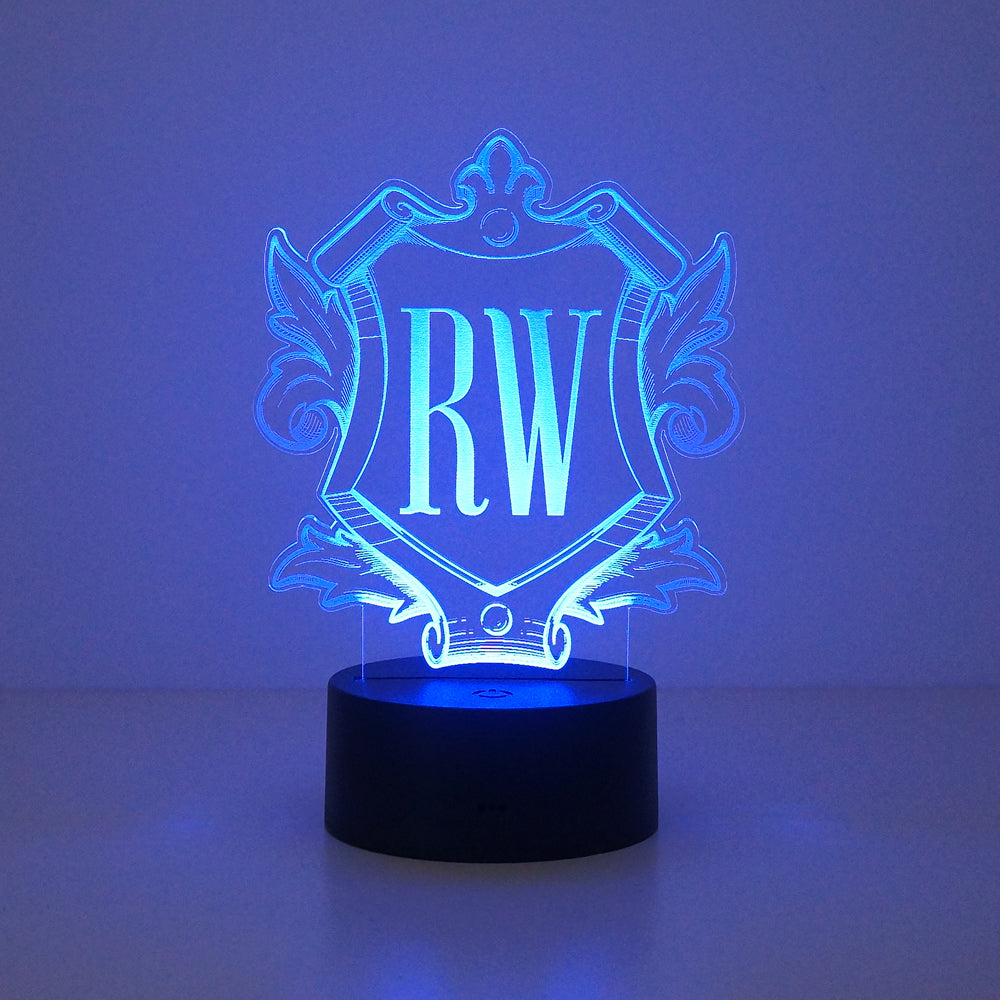 Regal monogram LED sign