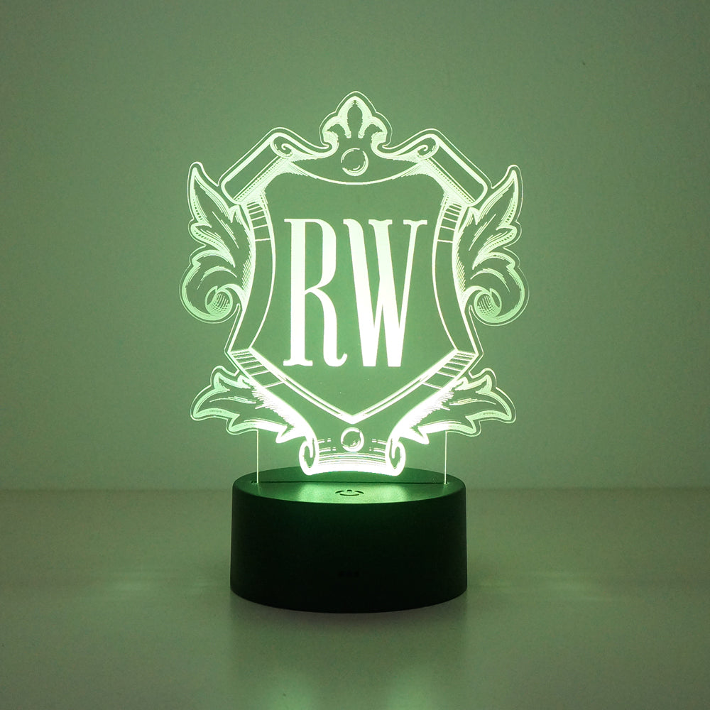 Regal monogram LED sign
