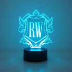 Regal monogram LED sign