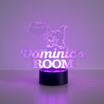 Children's dinosaur multi colour LED