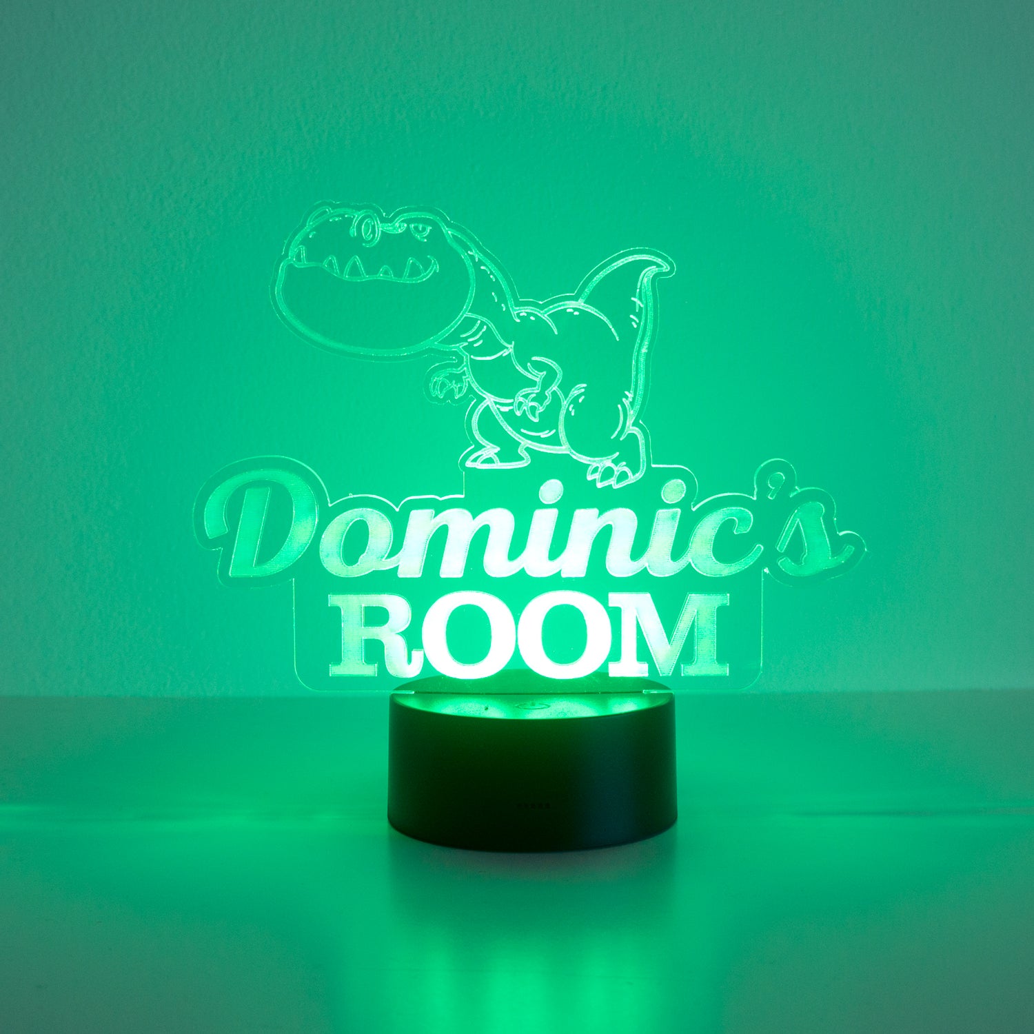 Children's dinosaur multi colour LED