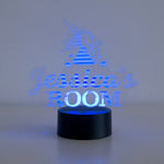 Children's unicorn multi colour LED sign