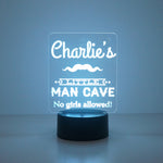 Little Man's Cave multi colour LED sign