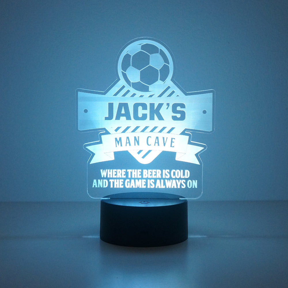 Football multi colour LED sign