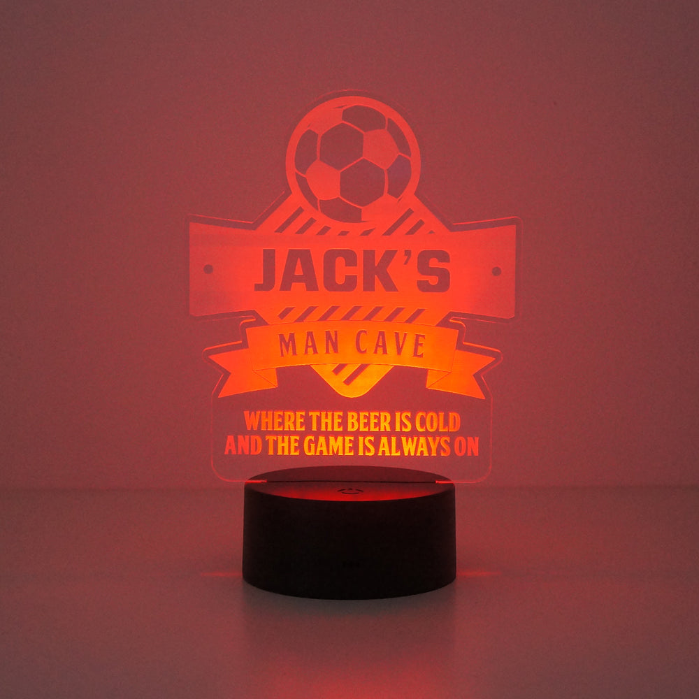Football multi colour LED sign