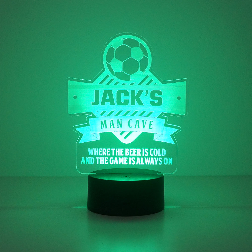 Football multi colour LED sign