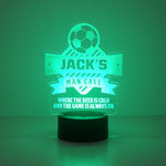 Football multi colour LED sign