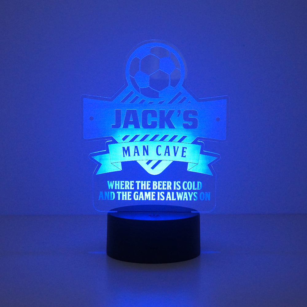 Football multi colour LED sign