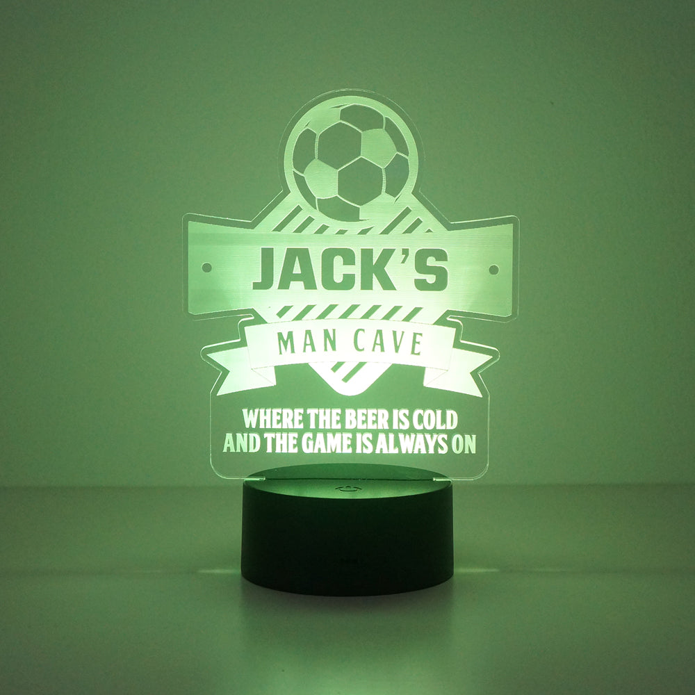 Football multi colour LED sign