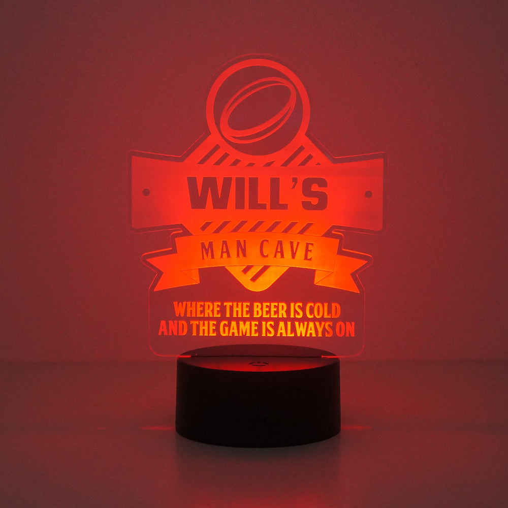 Rugby multi colour LED sign