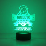 Rugby multi colour LED sign