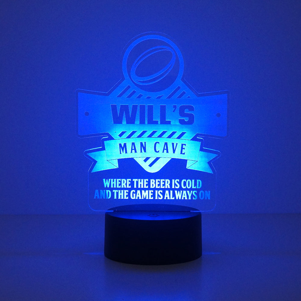Rugby multi colour LED sign